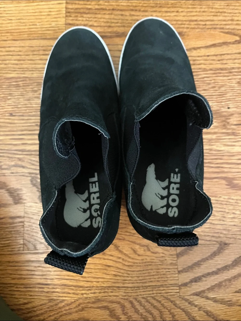 SOREL Women's Out 'N About Slip-On Wedge Boot Size 9
